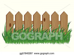 EPS Illustration - wooden fence. Vector Clipart gg57840287 ...