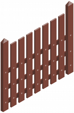 Brown Fence PNG Clip Art | Gallery Yopriceville - High-Quality ...