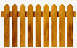 Wooden Fence Fence Clipart - Free Transparent PNG Download ...