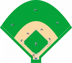 Softball clipart softball field ~ Frames ~ Illustrations ~ HD images ...