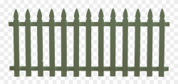 Ranch Clipart Wire Fence - White Picket Fence Png ...