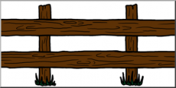 Clip Art: Western Theme: Western Fence Color I abcteach.com ...