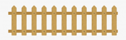 Picket Fence Cartoon Clip Art - Wood Fence Cartoon Png ...