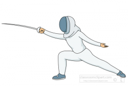 Sports Clipart - Free Fencing Clipart to Download