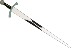 OnlineLabels Clip Art - Sword