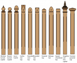 picket fence post design options | FENCE Options for our 11.2 acre ...