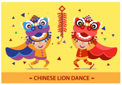chinese lion dance - Download Free Vector Art, Stock ...
