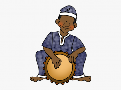 Drum Clipart Drum Player - African Music Clipart ...