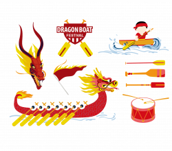 Dragon Boat Festival Clip art - Dragon Boat Festival Dragon Boat ...