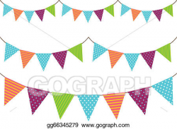 Vector Clipart - Garland decoration. Vector Illustration ...