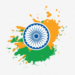 2019 的 Independence Day India Chakra With Brush Splatter ...