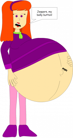 Daphne's belly button popped by Angry-Signs on DeviantArt