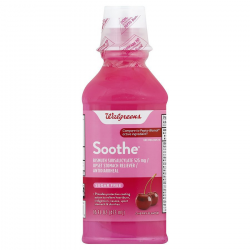 Walgreens Soothe Upset Stomach Reliever, Sugar Free Cherry