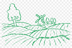 Agriculture Farm Clip Art Field Elements Ⓒ - Clip Art, HD ...