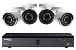 1080p Security surveillance camera system with 4 outdoor 1080p ...