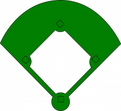 Green Baseball Field Clip Art at Clker.com - vector clip art online ...
