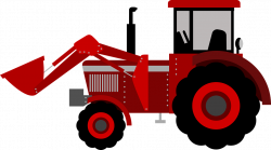 Rural clipart farm tractor - Pencil and in color rural clipart farm ...