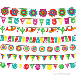 Fiesta background clipart 6 » Clipart Station