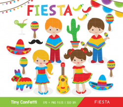25+ Mexican Fiesta Clip Art | ClipartLook
