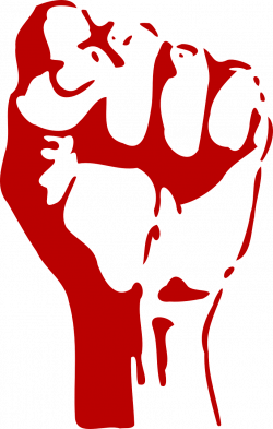 Fist Power Fight Aggression Red PNG Image - Picpng