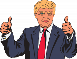 671-Free-Clipart-Of-Donald-Trump-Giving-Two-Thumbs-Up.png 4,000 ...