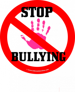 Stop Bullying Hand Pink Iron-on | Make it stop | Pinterest | Iron ...