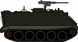 Clipart - M113 Armoured Personnel Carrier