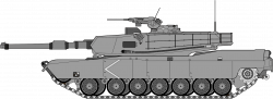 Clipart - Tank Profile Illustration