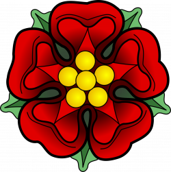 Clipart - Heraldic Rose