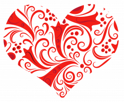 Transparent Heart Ornament PNG Clipart | Gallery Yopriceville ...