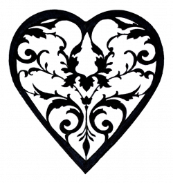 Filigree Heart Drawing at GetDrawings.com | Free for personal use ...