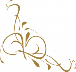 Gold Scrollwork Clipart - 2018 Clipart Gallery