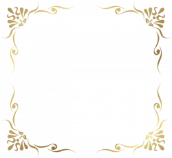 Transparent Decorative Frame Border PNG Picture | Gallery ...