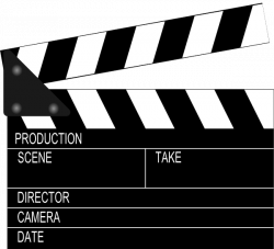 Film Slate Clip Art | Movie Clapper Board clip art - vector clip art ...