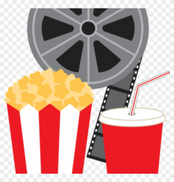 Film Clipart Clip Art Of A Movie Film Reel With A Bag ...