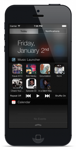 Music Launcher from Cromulent Labs