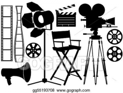 Stock Illustrations - Film industry. Stock Clipart ...