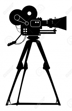 Movie camera film shooting camera clipart - Clipartix