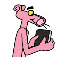 The Pink Panther with a DVD of a horror movie by MarcosPower1996 on ...