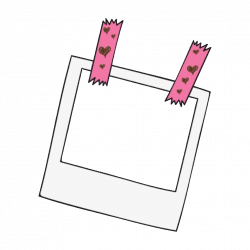 polaroid film cute pink sticker freetoedit...