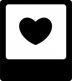 Heart In Polaroid Photo Svg Png Icon Free Download (#33560 ...