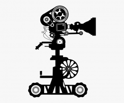 Film Clipart Black And White - Film Camera Logo Png #2635983 ...