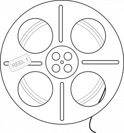 Film Reel Drawing at GetDrawings.com | Free for personal use Film ...