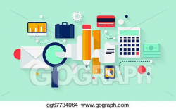 EPS Vector - Financial planning and development illustration ...