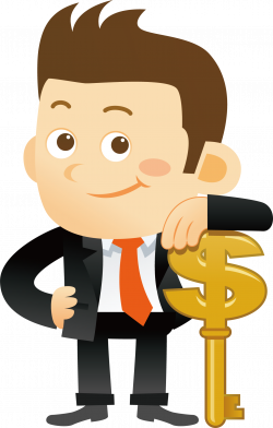 Money Finance Blog Clip art - The person holding the key 1299*2038 ...