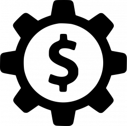 Settings Cogs Gears Money Finance Dollar Control Svg Png Icon Free ...