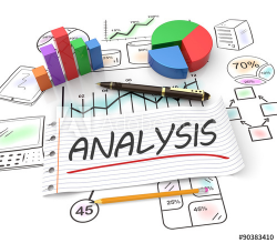 Financial analysis - Buy this stock illustration and explore ...