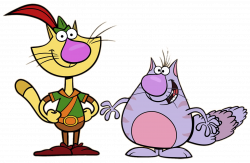 Nature Cat Finger In the Air transparent PNG - StickPNG