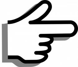 Finger Pointing Clip Art at Clker.com - vector clip art online ...