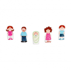 Finger Family Paper Finger Puppets - PRINTABLE PDF Toy - DIY ...